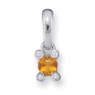 Picture of 14KW Family Jewelry Diamond Semi-Set Pendant