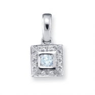 Picture of 14KW Family Jewelry Diamond Semi-Set Pendant