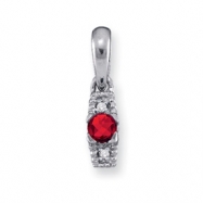 Picture of 14KW Family Jewelry Diamond Semi-Set Pendant