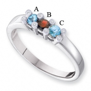 Picture of 14KW Family Jewelry Diamond Semi-Set Ring