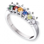 Picture of 14KW Family Jewelry Diamond Semi-Set Ring