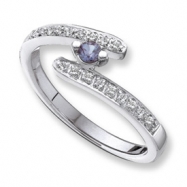 Picture of 14KW Family Jewelry Diamond Semi-Set Ring