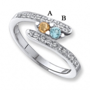 Picture of 14KW Family Jewelry Diamond Semi-Set Ring