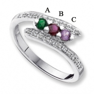 Picture of 14KW Family Jewelry Diamond Semi-Set Ring