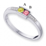 Picture of 14KW Family Jewelry Diamond Semi-Set Ring