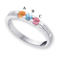 Picture of 14KW Family Jewelry Diamond Semi-Set Ring