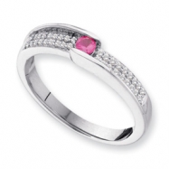 Picture of 14KW Family Jewelry Diamond Semi-Set Ring