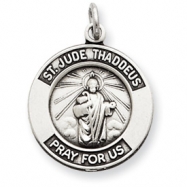 Picture of Sterling Silver Saint Jude Thaddeus Medal