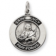 Picture of Sterling Silver Saint Lucy Medal