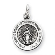 Picture of Sterling Silver Antiqued Miraculous Medal