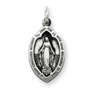 Picture of Sterling Silver Antiqued Miraculous Medal