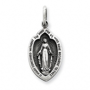 Picture of Sterling Silver Antiqued Miraculous Medal