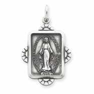 Picture of Sterling Silver Antiqued Miraculous Medal