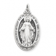 Picture of Sterling Silver Antiqued Miraculous Medal