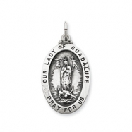 Picture of Sterling Silver Our Lady of Guadalupe Medal