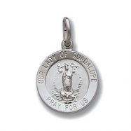 Picture of Sterling Silver Our Lady of Guadalupe Medal