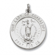 Picture of Sterling Silver Our Lady of Guadalupe Medal