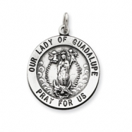 Picture of Sterling Silver Our Lady of Guadalupe Medal