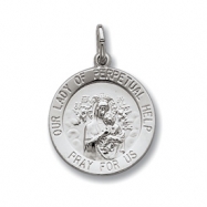 Picture of Sterling Silver Our Lady of Perpetual Help Medal