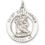 Picture of Sterling Silver St. Christopher Medal