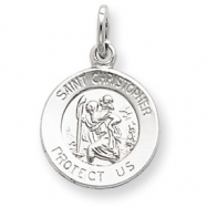 Picture of Sterling Silver Saint Christopher Medal