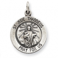 Picture of Sterling Silver Saint Jude Thaddeus Medal