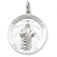 Picture of Sterling Silver Saint Jude Thaddeus Medal