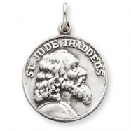 Picture of Sterling Silver Saint Jude Thaddeus Medal