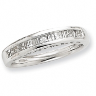 Picture of 14K White Gold Diamond Wedding Band ring