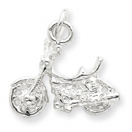 Picture of Sterling Silver Motorcycle Charm