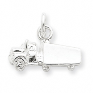 Picture of Sterling Silver Semi with Trailer Charm