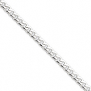 Picture of Sterling Silver 6mm Curb Chain bracelet