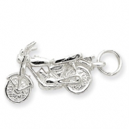 Picture of Sterling Silver Motorcycle Charm