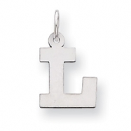 Picture of Sterling Silver Small Block Intial L Charm