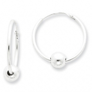 Picture of Sterling Silver Hoop Earrings