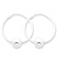 Picture of Sterling Silver Hoop Earrings