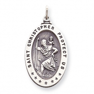 Picture of Sterling Silver St. Christopher Medal