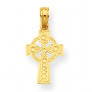 Picture of 14K Celtic Cross with Eternity Circle Pendant