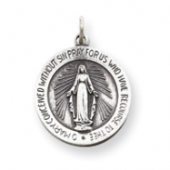 Picture of Sterling Silver Antiqued Miraculous Medal