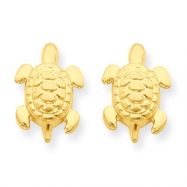 Picture of 14k Turtle Post Earrings