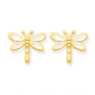 Picture of 14k Dragonfly Post Earrings