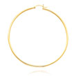 14K Yellow Gold 2x60mm Classic Hoops