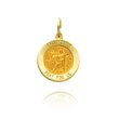 14K Yellow Gold Small Saint Luke Medal