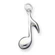 Sterling Silver Music Note Charm