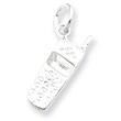 Sterling Silver Phone Charm