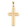 14K Gold Cross Pendant