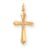 14K Gold Cross Pendant