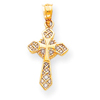 14K Gold Celtic Cross Pendant