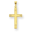 14K Gold Cross Pendant