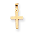 14K Gold Cross Pendant